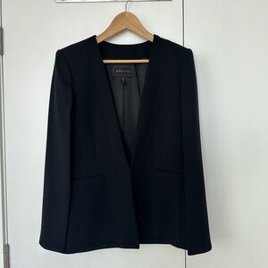 BCBG MAXAZRIA Cape Blazer, Black